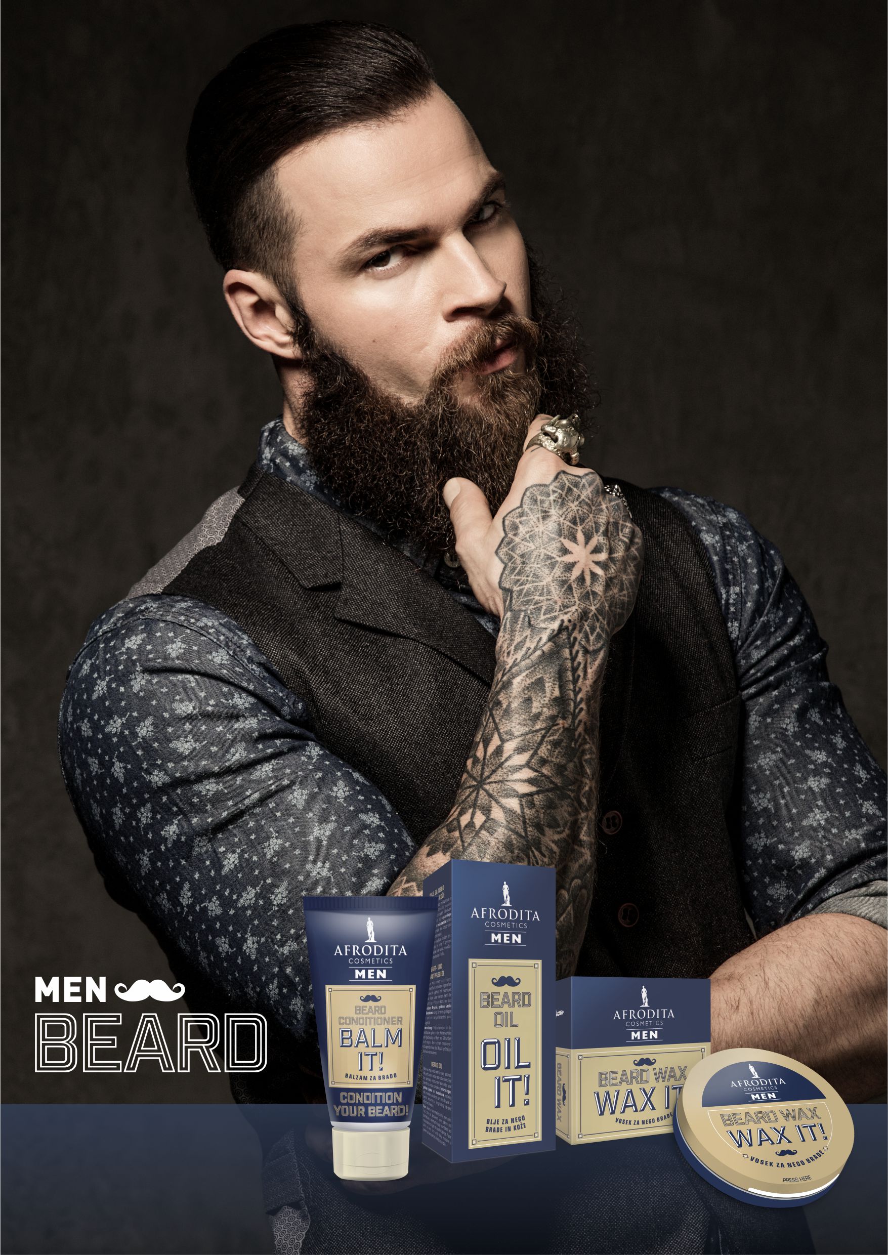 Kozmetika Afrodita - Men Beard 1
